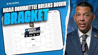 2024 March Madness NCAA Committee Chair BREAKS DOWN Bracket I NCAA Tournament I CBS Sports [upl. by Azmah]