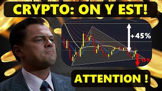 CRYPTOS PÉPITES EXPLOSIVES 💣 NEAR dans un triangle symétrique 🕓 BITCOIN  signal dalerte proche 👀 [upl. by Alexandros]