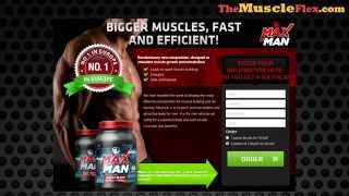 MaxMan Maximum Strength Formula Review  The Ultimate Bodybuilding Supplement For Men [upl. by Arodasi524]