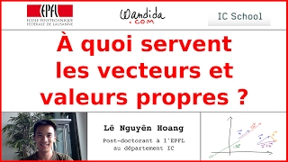 À quoi servent les vecteurs et valeurs propres  Lê Nguyên Hoang [upl. by Egroej]