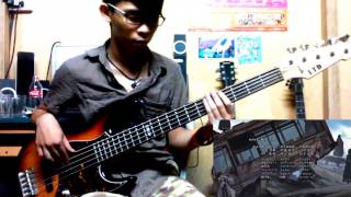 Owari No Seraph ED scaPEGoat  SawanoHiroyukinZkYosh Bass Cover [upl. by Gala614]