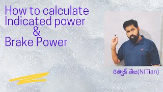 how to calculate Indicated Power and Brake powerPART1 [upl. by Diad]