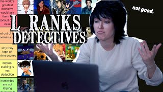 L from Death Note ranks detectives [upl. by Nee]