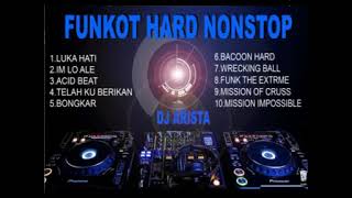 DJ ARISTA FUNKOT HARD LUKA HATI 2017 [upl. by Colner]