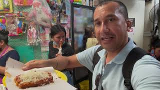 SABROSAS ENCHILADAS DE AIRE EN EL MERCADO DE ATOYAC GRO [upl. by Narruc]