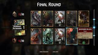 Gwent Monsters vs nilfgaard I hate nilfgaard Copy my cards [upl. by Madaih]