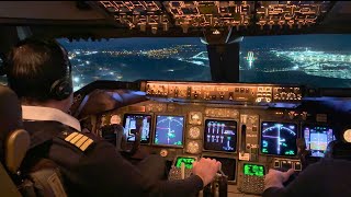 BOEING 747 Cockpit Landing  My First Flight as a Captain  A Dream Comes True ✈︎ Istanbul Airport [upl. by Dnomse]