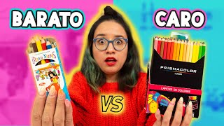 ÚTILES ESCOLARES de 5 PESOS vs CAROS ¿Cuál conviene más ✄ Craftingeek [upl. by Cocke311]