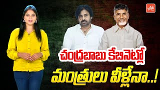 TDP amp Janasena Ministers In Chandrababu Cabinet  AP New Cabinet Ministers List 2024  YOYO TV [upl. by Aihtiekal805]