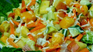 The best Vegetable Salad Ive ever tasted [upl. by Sherri815]