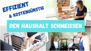 20 Tipps Effizient amp kostengünstig den Haushalt schmeißen  DIY Putzmittel  Clean with me deutsch [upl. by Anaira]