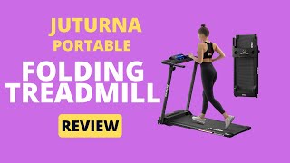 Juturna Portable Folding Treadmill Review  Maximize Your Home Workout [upl. by Milburn]