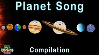 The Planet Song  Space Explained by KidsLearningTube [upl. by Kirimia949]