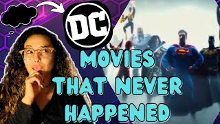 10 DCEU MOVIES THAT GOT CANCELED [upl. by Niahs]