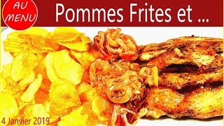 【 POMMES FRITES 】AIGUILLETTES DE POULET  RECETTE FACILE ET PAS CHERE VC0031 VS00122 AU010101 [upl. by Eerak231]