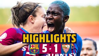 ⚡ STILL UNTOUCHABLE  HIGHLIGHTS BARÇA 5  1 SEVILLA ⚡ [upl. by Pack]