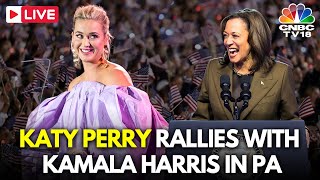 LIVE Katy Perry Joins Kamala Harris in Battleground Pennsylvania Rally  Andra Day DNice  N18G [upl. by Lorsung]