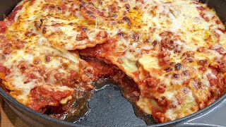 Shortcut Lasagna Made With Ravioli [upl. by Llednov]