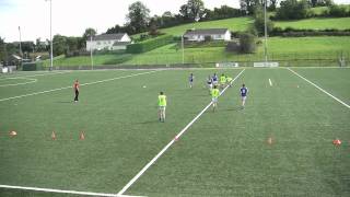 Gaelic Football Cone Knocking Game [upl. by Wojcik]