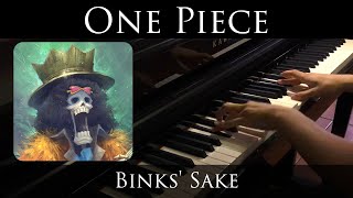 Kohei Tanaka  Binks Saké One Piece piano transcription [upl. by Rebeca614]