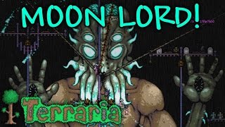 Terraria 13  Moon Lordin murskaus Terrarian pääbossi [upl. by Ko80]