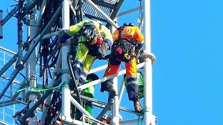 DEEL1 Volker Wessels vervang zendmast in Alphen aan den Rijn [upl. by Emilio7]