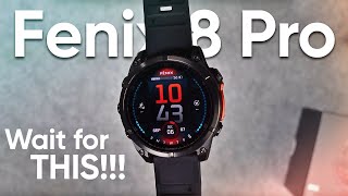 Garmin Fenix 8 Pro and MicroLED First Official Leak [upl. by Bremen]