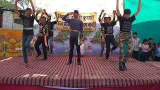 meri jaan tiranga hai dance by sunil deora and party in 26 jan 2019 school programme in BJSK school [upl. by Nayrb]