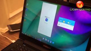 Samsung SideSync Demo [upl. by Twyla]