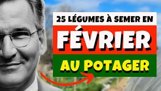 25 légumes à semer en février au potager   test terreaux et semences [upl. by Haym]