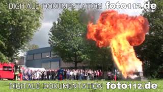 Fettexplosion und Druckgefäßzerknall [upl. by Millisent]