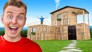 Ik Bouwde Een Huis Van 1000 Pallets [upl. by Akired]