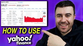 How To Use Yahoo Finance Stock Summary  Stock Market For Complete Beginners [upl. by Teerprah258]