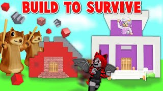 Build to SURVIVE CUTIE amp MOODY HOUSE  Roblox [upl. by Enuahs448]