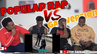 POPULAR RAP SONGS vs GAY VERSIONS Try Not To Laugh [upl. by Essined]