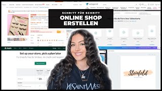 ONLINESHOP ERSTELLEN Shopify  Folge 1 Großhändler finden Logo Visitenkarten [upl. by Ewolram]