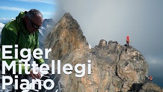 Arête Mittellegi Eiger Piano au sommet Resham Firiri montagne alpinisme musique Alpes Bernoises [upl. by Dru]