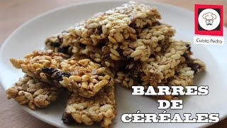 Recette facile barres de céréales top énergie Thermomix TM5 [upl. by Erek747]