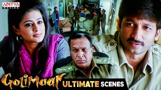 Golimaar Movie Ultimate Scenes  Hindi Dubbed Movie  Gopichand Priyamani  Aditya Movies [upl. by Noivad]