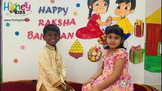 Honey Kids Play School  Raksha Bandhan 2024 Celebration  Bowenpally Secunderabad [upl. by Eibbil]