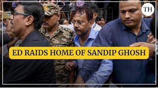 Enforcement Directorate raids homes of Sandip Ghosh aides  Kolkata [upl. by Allenrad]