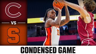 Colgate vs Syracuse Condensed Game  202425 ACC Men’s Basketball [upl. by Braun243]