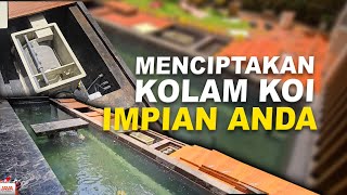 KOLAM KOI MINIMALIS PAKE KURIA RDF FILTER [upl. by Ainslee]