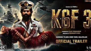 KGF Chapter 3  Hindi Trailer  Rocking Star Yash  Raveena Tondon  Prabhas  Prashanth Neel Pt4 [upl. by Watkin735]