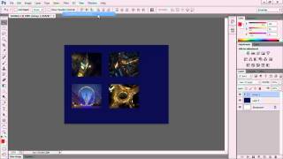 How to apply a filter to more than one layer at a time in Photoshop CS6 [upl. by Ayanat]