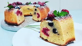 Chec Cu Fructe De Padure Biscocho Con Frutas del Bosque BUCATARESTE CU RODICA [upl. by Singh]