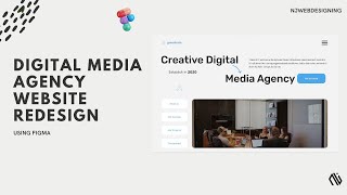 Digital media agency website redesign [upl. by Atterys]