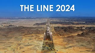 THE LINE Construction Update  2024 [upl. by Kanter550]