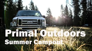 Primal Outdoors Summer Camp Out  Oregon Overland Camping [upl. by Adama981]