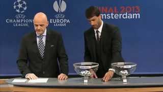 Sorteo Semifinales Champions League 201213 HD [upl. by Vaughn]